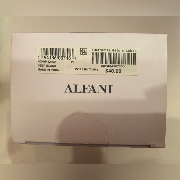 Alfani Men’s 4 Pack Briefs in Black Size XL 38-40 NWT - Picture 4 of 4